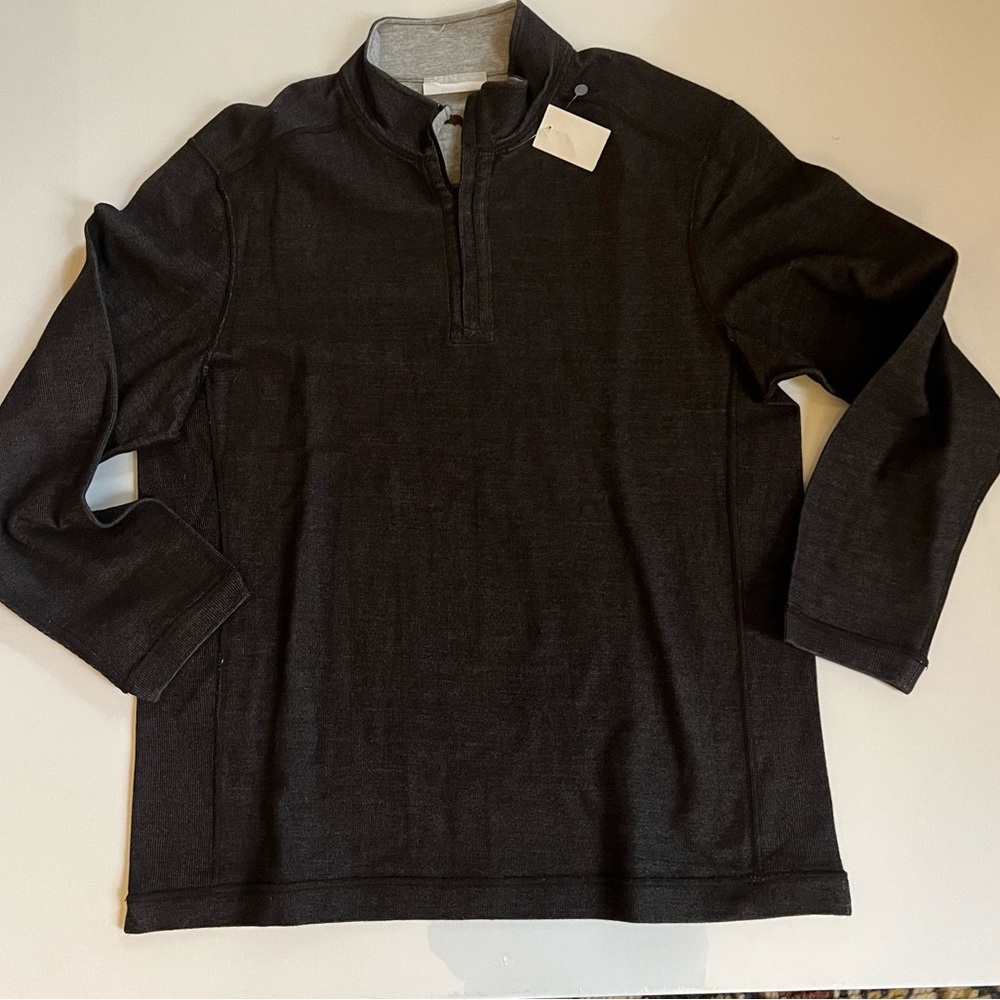 Tommy Bahama Men's Reversible Quarter-Zip Sweater NEW